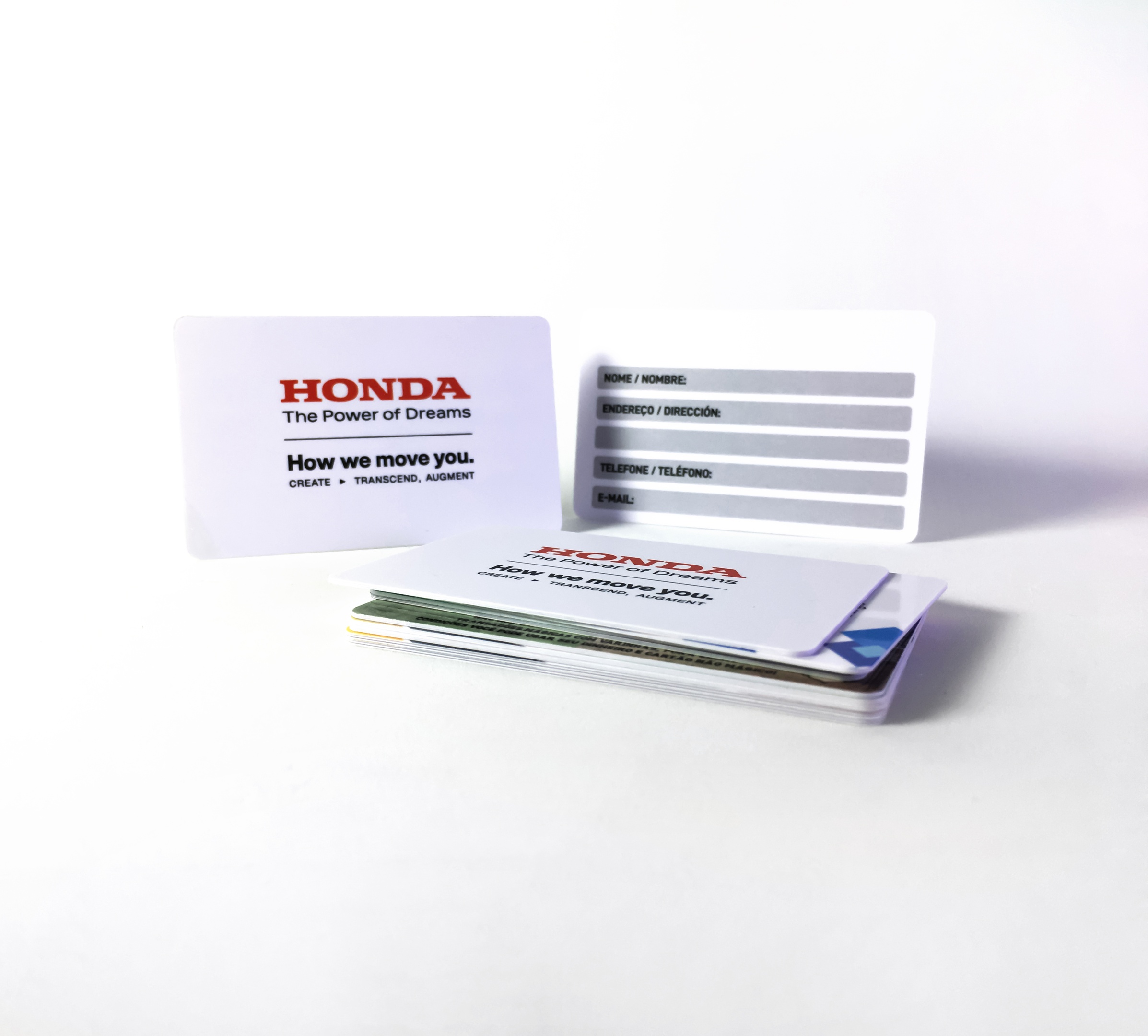 Tag personalizada para escrever com acabamento fosco