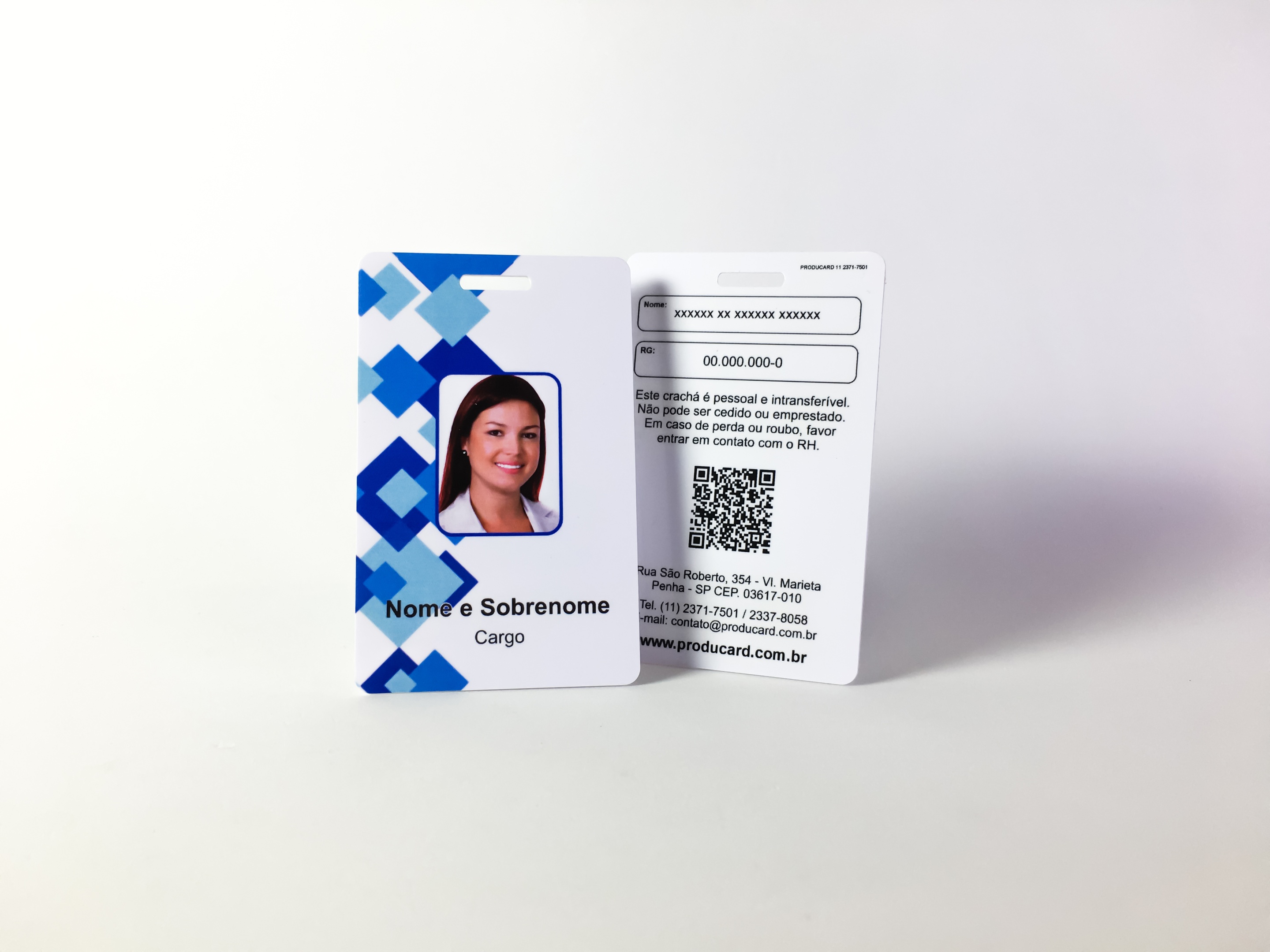 Crachá Personalizado com Foto para Empresas