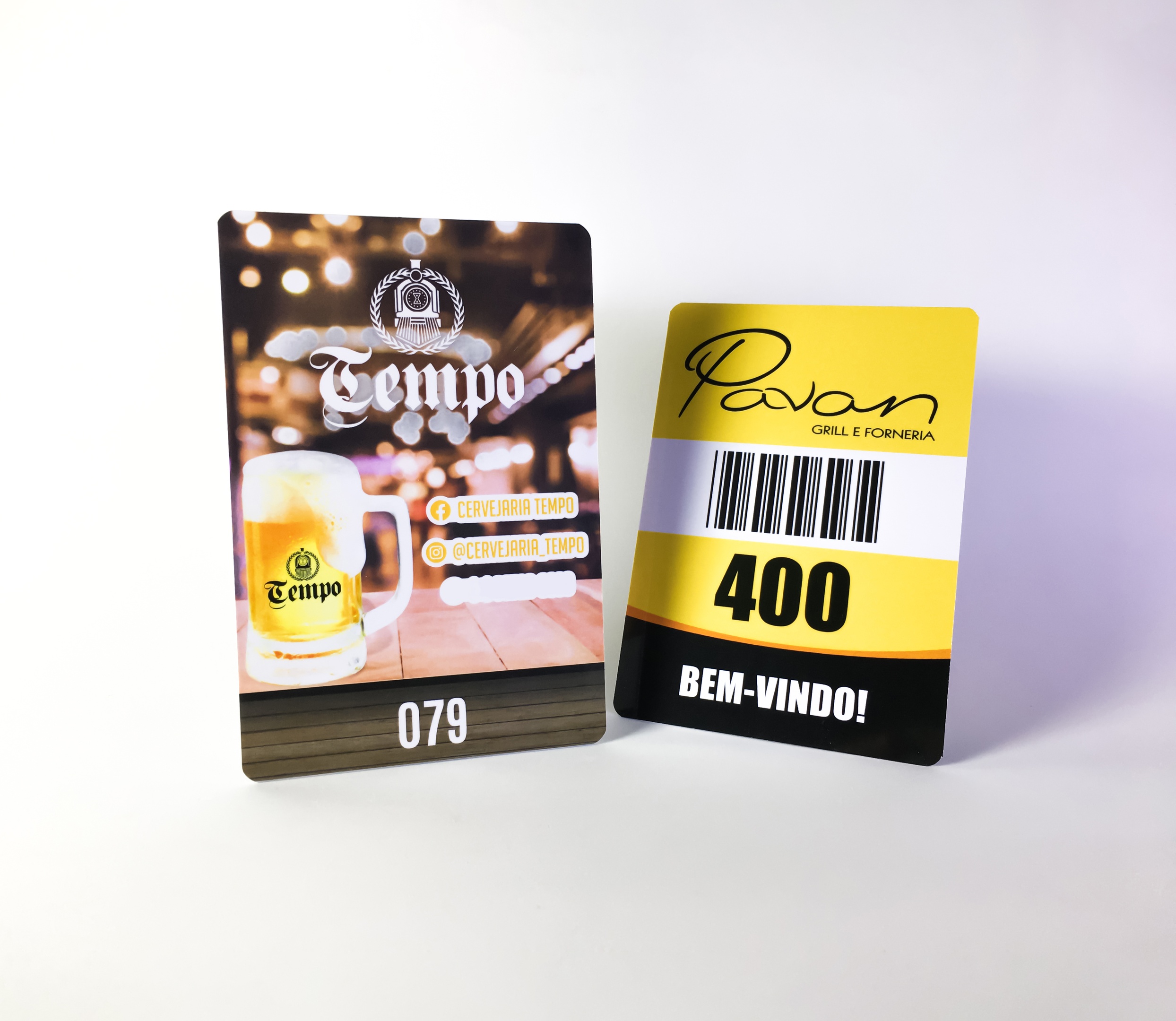 Comandas Personalizadas em PVC